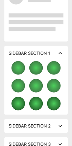 mockup design of mobile application